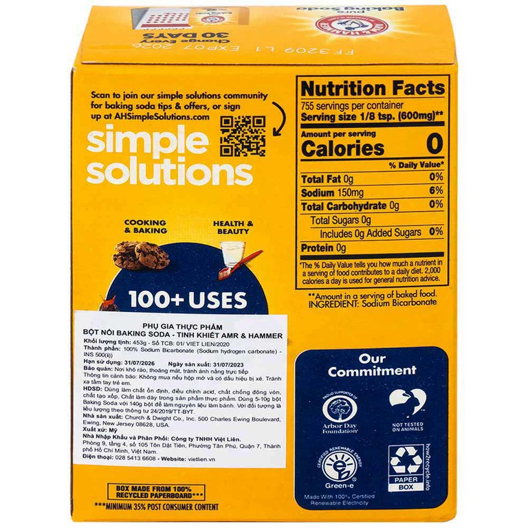 Bột Đa Năng Baking Soda