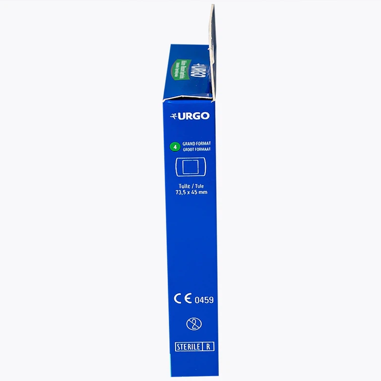 Băng cá nhân tiệt trùng Urgo Brulures Waterproof 10cm x 7cm cho vết thương bỏng, thấm hút dịch tiết cho vết thương (4 miếng)