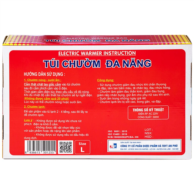 Túi chườm đa năng Thiên Thanh lớn size L