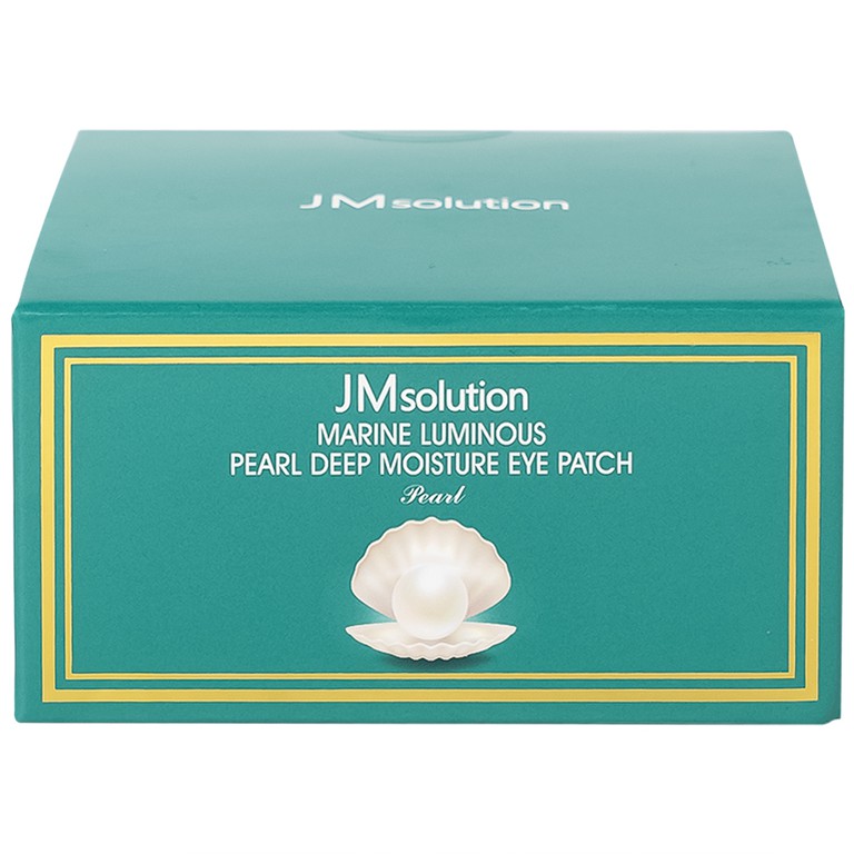 Mặt nạ mắt JMsolution Marine Luminous Pearl Deep Moisture Eye Patch Pearl bổ sung độ ẩm và cải thiện sắc tố da (90g)