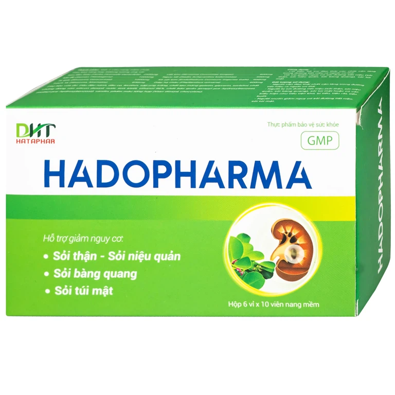 Thực phẩm bảo vệ sức khoẻ Hadopharma Hataphar (6 vỉ x 10 viên)