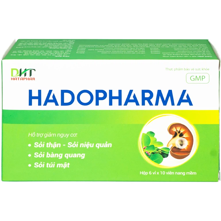 Thực phẩm bảo vệ sức khoẻ Hadopharma Hataphar (6 vỉ x 10 viên)