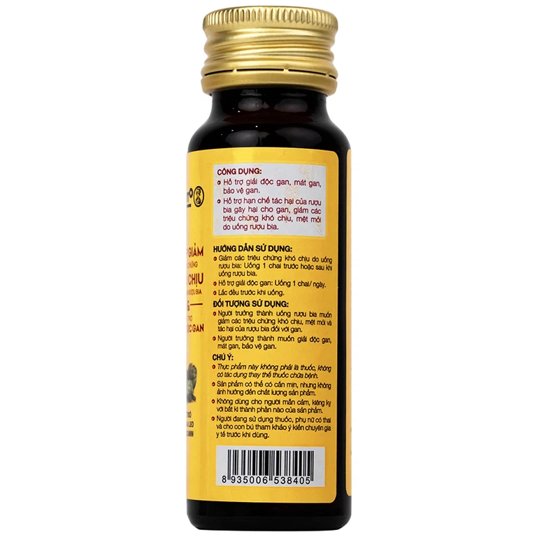 Dung dịch Alcofree Rohto giảm các triệu chứng khó chịu do uống rượu bia (50ml)