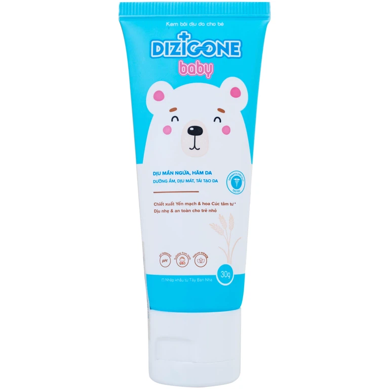 Kem bôi cho bé Dizigone Baby chống hăm tã, làm dịu mẫn ngứa (30g)