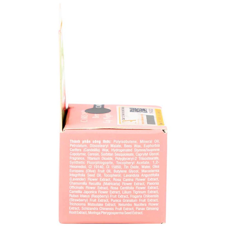 Mặt nạ ngủ môi Care:Nel Berry Lip Night Mask dưỡng ẩm, ngừa thâm dành cho môi phun xăm, nhạy cảm, môi trị liệu (5g)