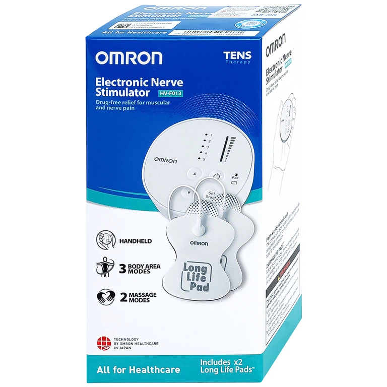 Máy xung điện trị liệu Omron HV-F013 giảm đau cơ và khớp 