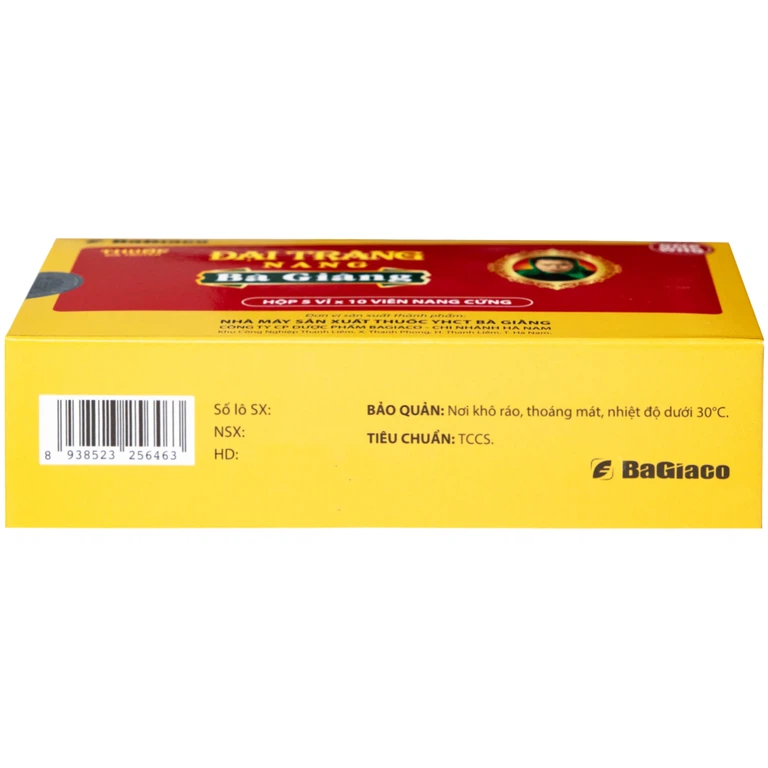 Thuốc Đại tràng nang Bà Giằng điều trị viêm đại tràng co thắt, hội chứng ruột kích thích (5 vỉ x 10 viên)