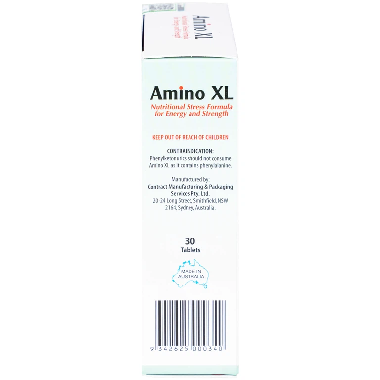 Thuốc Amino XL CMPS hỗ trợ ngăn ngừa thiếu hụt protein, duy trì và cải thiện sức khỏe (3 vỉ x 10 viên)