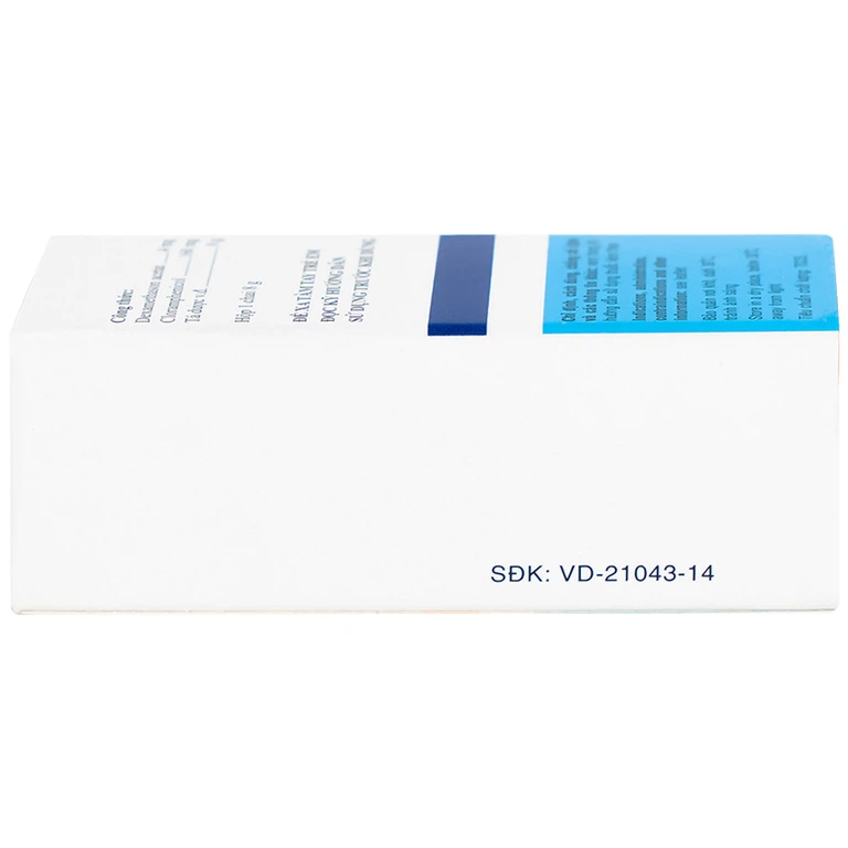 Kem bôi da Dexamethasone/Chloramphenicol điều trị chàm, vết côn trùng cắn, viêm da tiếp xúc (8g)
