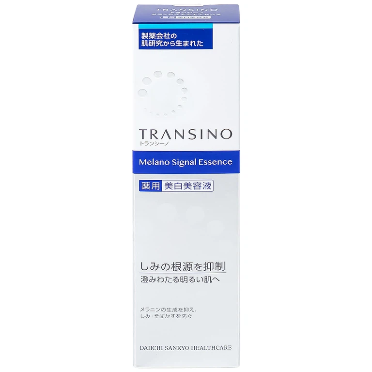 Tinh chất ngăn chặn kép Transino Melano Signal Essence trắng sáng da (30g)