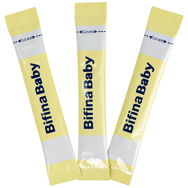 Men vi sinh Probiotics Bifina Baby 1g Bifina bổ sung lợi khuẩn, giúp hệ vi sinh đường ruột khỏe mạnh (30 gói)