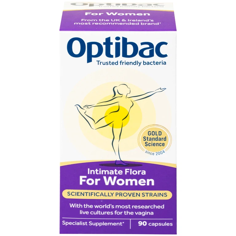 Viên uống Optibac For Women Optibac Probiotics bổ sung lợi khuẩn hỗ trợ sức khỏe nữ giới (90 viên)