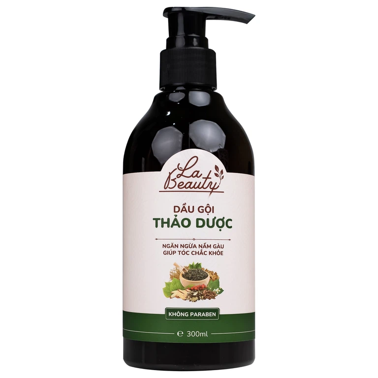 Dầu gội thảo dược La Beauty dưỡng tóc suôn mượt, phục hồi tóc chuyên sâu (300ml)