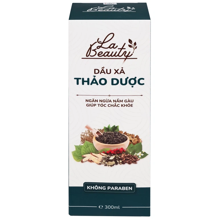 Dầu xả thảo dược La Beauty nuôi dưỡng da đầu, cho tóc suôn mượt (300ml)