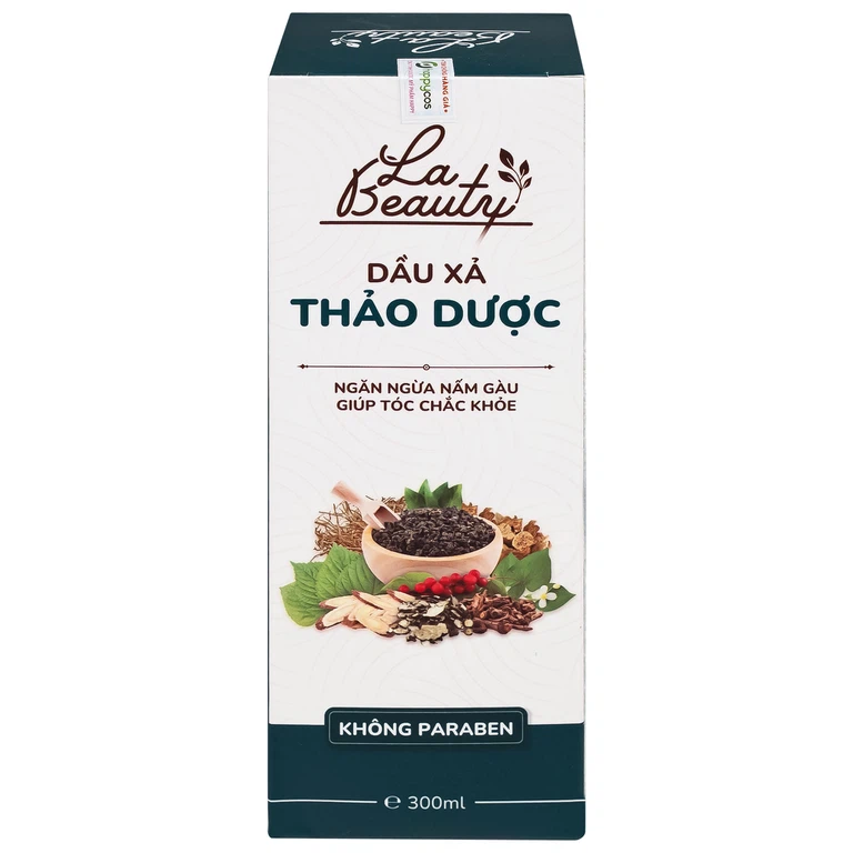 Dầu xả thảo dược La Beauty nuôi dưỡng da đầu, cho tóc suôn mượt (300ml)