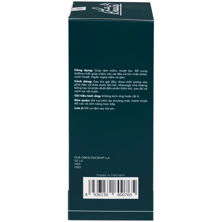 Dầu xả thảo dược La Beauty nuôi dưỡng da đầu, cho tóc suôn mượt (300ml)