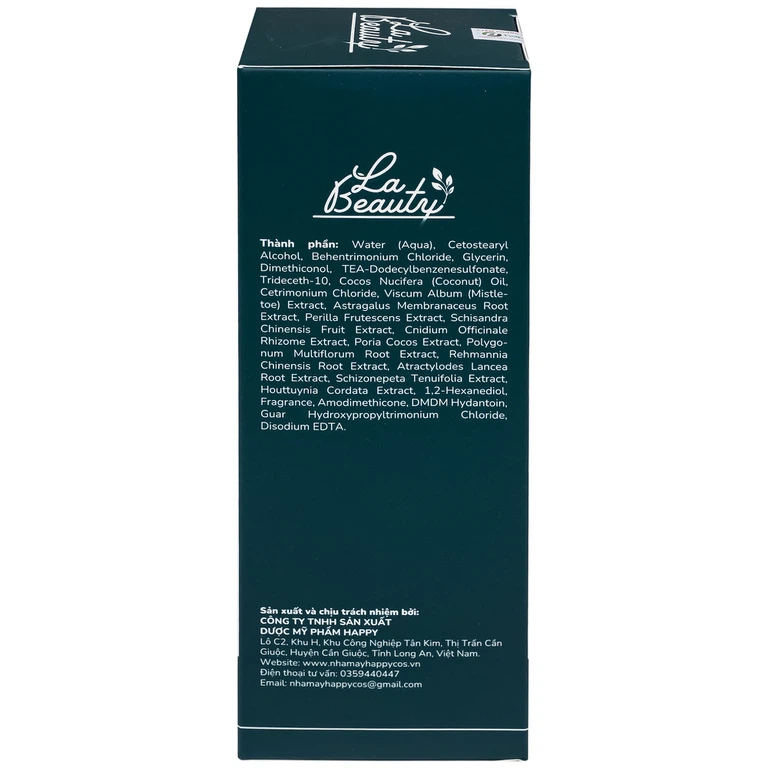 Dầu xả thảo dược La Beauty nuôi dưỡng da đầu, cho tóc suôn mượt (300ml)