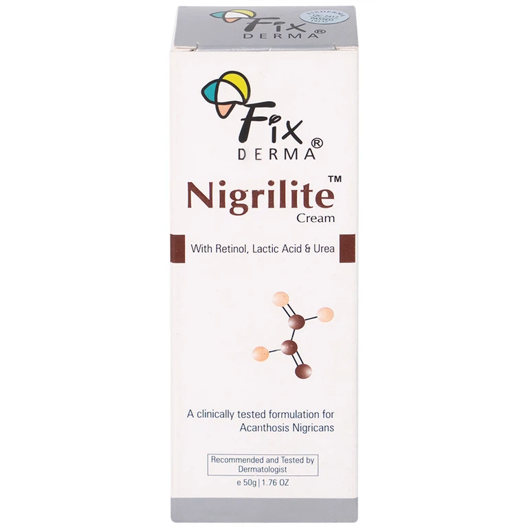 Kem dưỡng làm mờ vết thâm trên cơ thể Fixderma Nigrilite Cream 50g