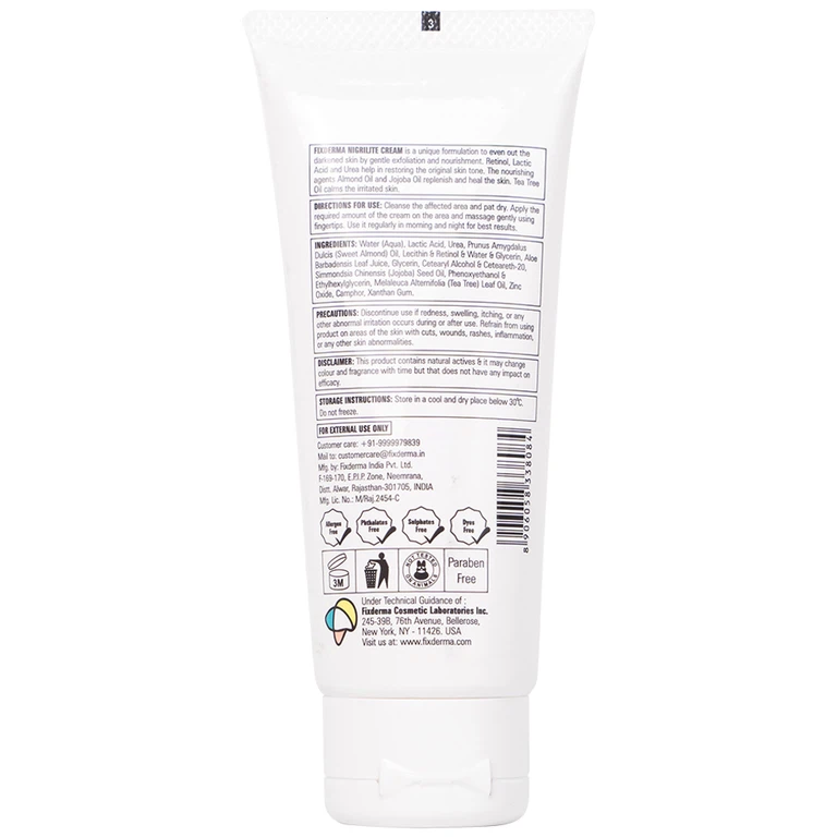 Kem dưỡng làm mờ vết thâm trên cơ thể Fixderma Nigrilite Cream 50g