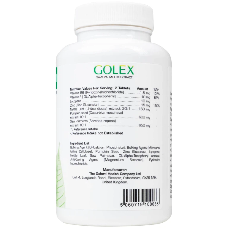 Viên uống Golex Ocavill hỗ trợ chống lại sự phình to của tuyến tiền liệt, cải thiện các rối loạn tiểu tiện (30 viên)