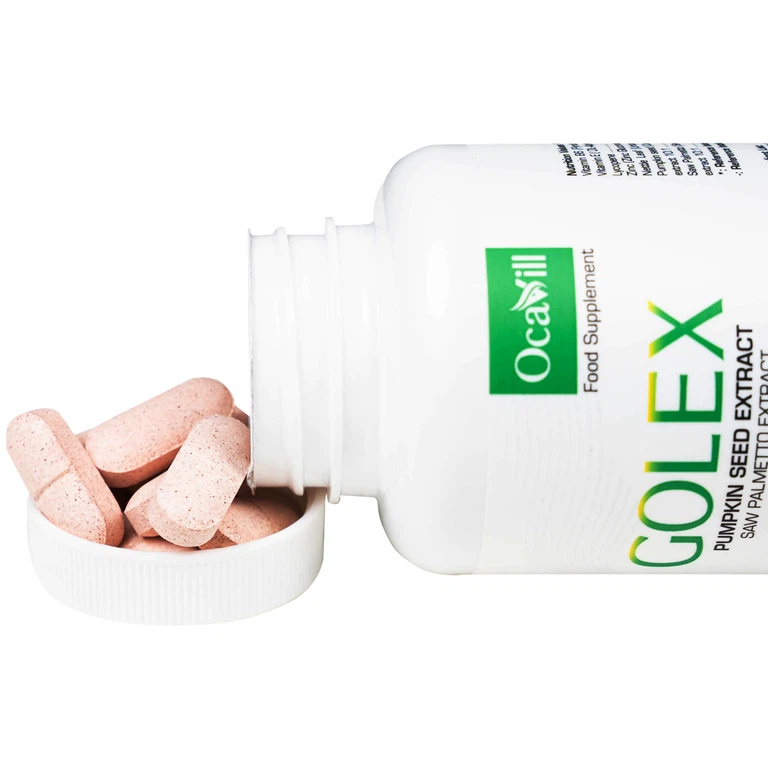 Viên uống Golex Ocavill hỗ trợ chống lại sự phình to của tuyến tiền liệt, cải thiện các rối loạn tiểu tiện (30 viên)