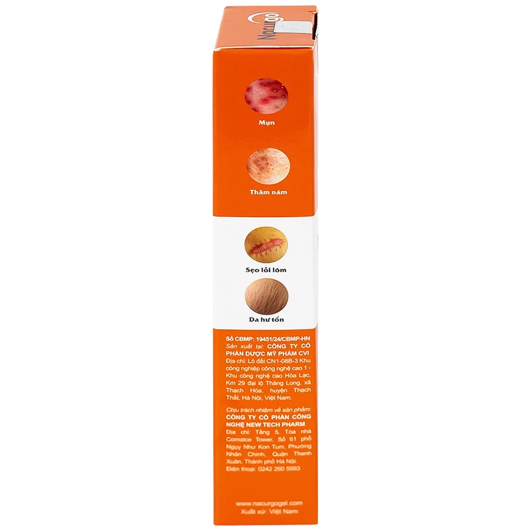 Gel Nacurgo Gelpro 20g làm giảm thâm sẹo