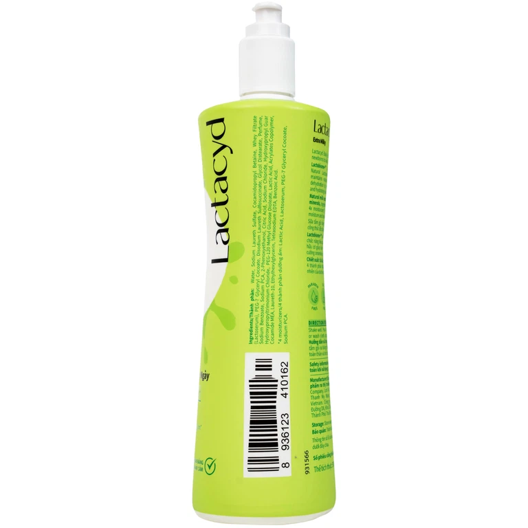 Sữa tắm gội cho bé Lactacyd Milky Baby Sanofi bảo vệ và nuôi dưỡng da (500ml)