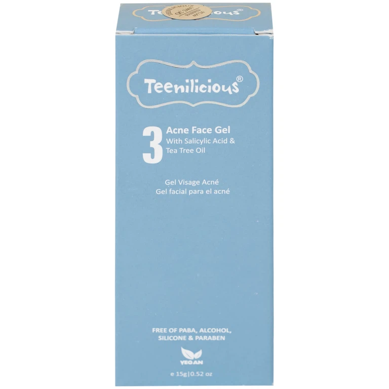 Gel bôi Teenilicious giảm mụn và ngăn ngừa mụn đầu đen, mụn đầu trắng (15g)