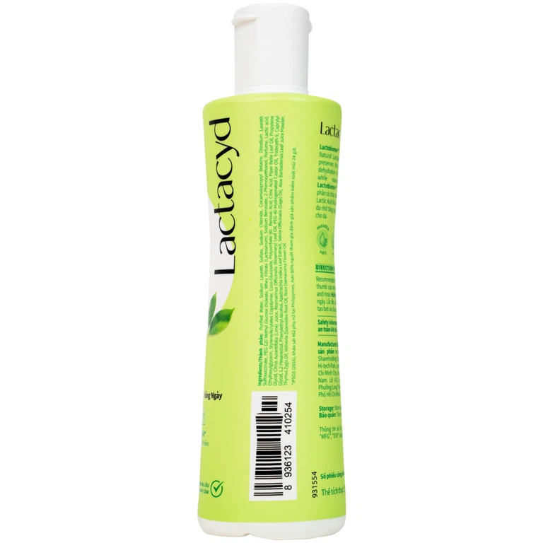 Dung dịch vệ sinh phụ nữ Lactacyd Odor Fresh ngăn mùi suốt 24h (250ml)