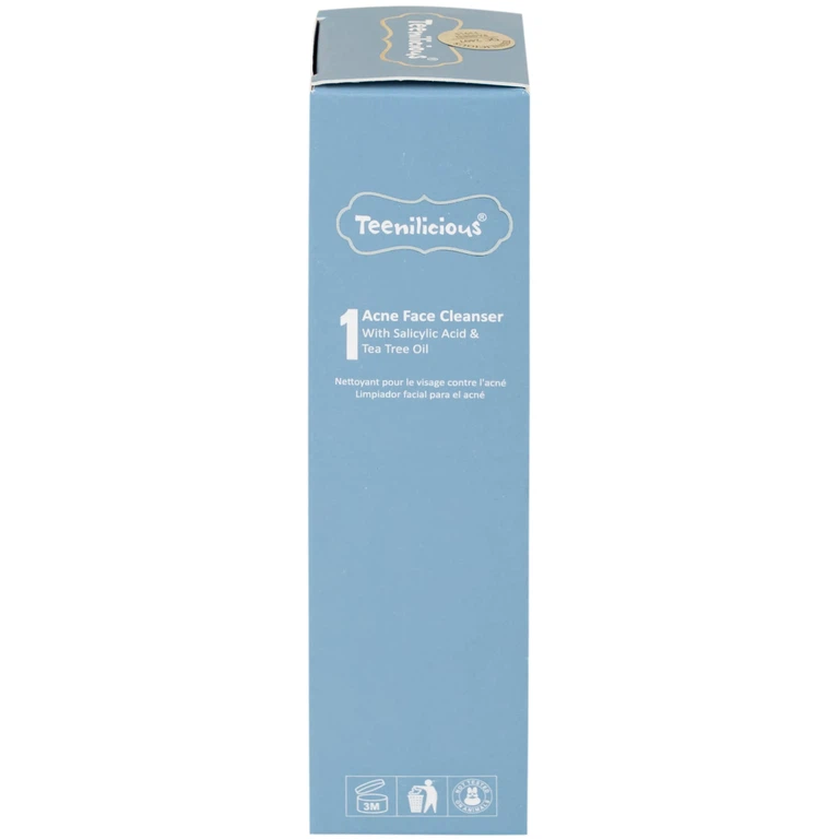 Gel rửa mặt Teenilicious làm sạch mụn, loại bỏ bụi bẩn và bả nhờn, ngăn ngừa mụn (60g)