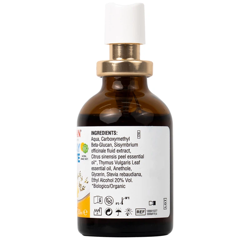 Xịt họng Otosan Spray Forte hỗ trợ điều trị viêm họng cấp, viêm hô hấp, giảm đau rát họng (30ml)