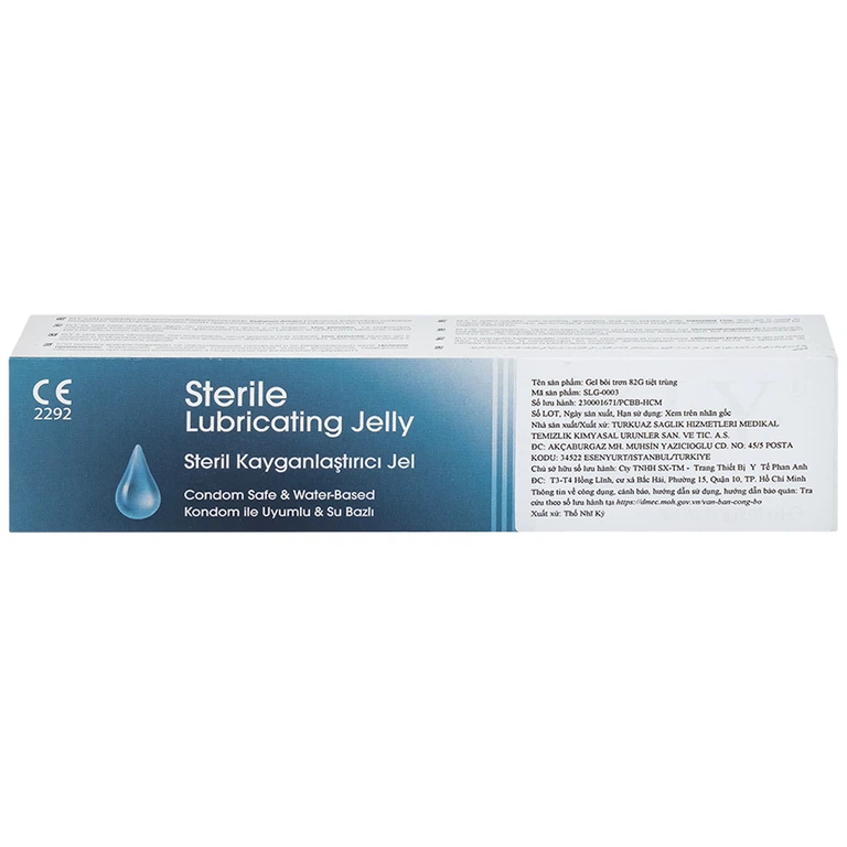 Gel bôi trơn Kly tiệt trùng bổ sung lượng chất nhờn tự nhiên (82g)