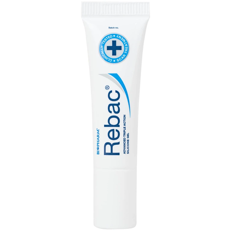 Gel bôi sẹo Rebac Biopharm hỗ trợ làm phẳng, mềm và mờ sẹo (5g)
