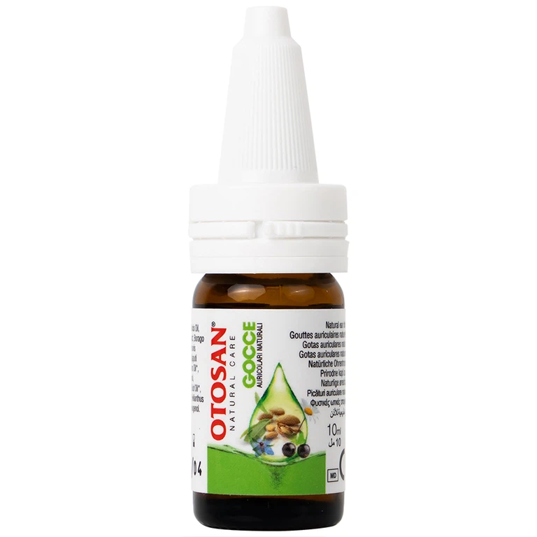 Dung dịch nhỏ tai Otosan Natural Ear Drops loại bỏ và ngăn ngừa sự hình thành của ráy tai (10ml)