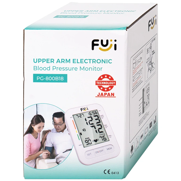 Máy đo huyết áp bắp tay Fuji PG-800B18 hỗ trợ đo huyết áp