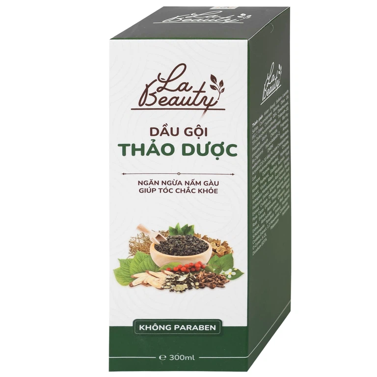Dầu gội thảo dược La Beauty dưỡng tóc suôn mượt, phục hồi tóc chuyên sâu (300ml)
