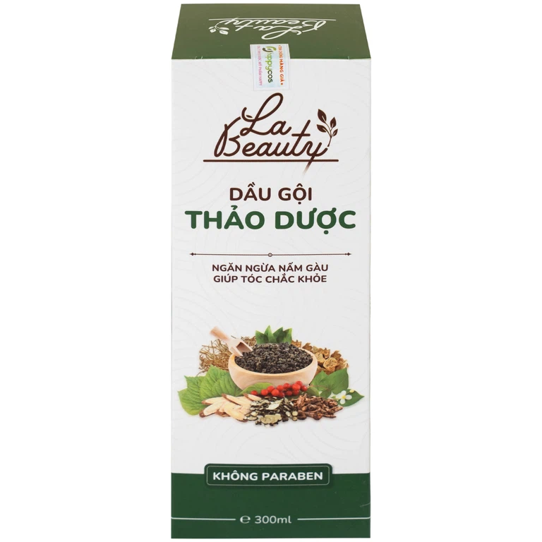 Dầu gội thảo dược La Beauty dưỡng tóc suôn mượt, phục hồi tóc chuyên sâu (300ml)