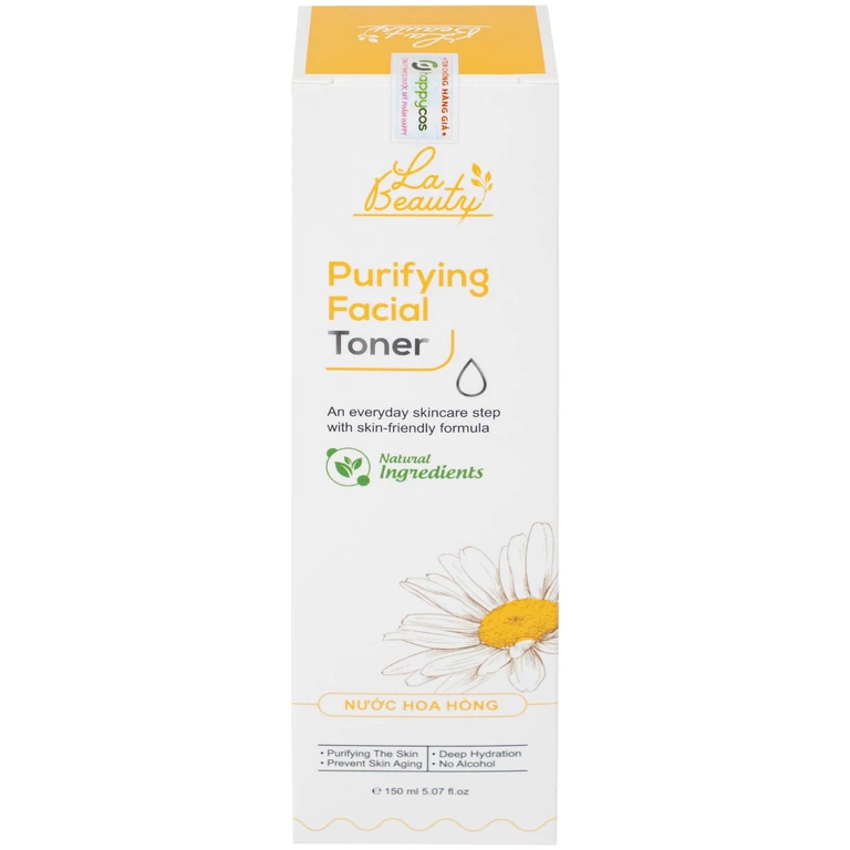 Nước hoa hồng La Beauty dưỡng ẩm, làm mềm da (150ml)