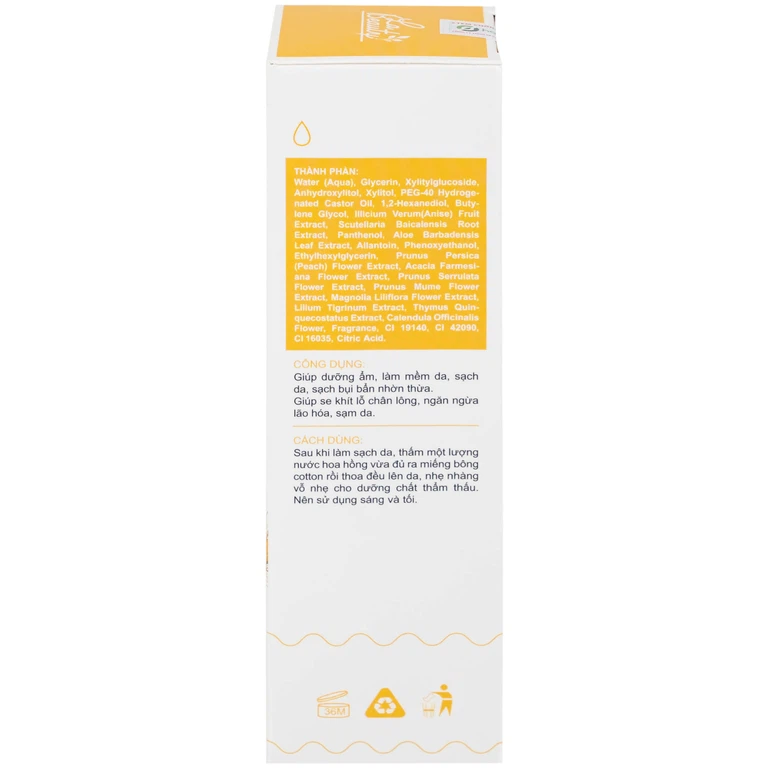 Nước hoa hồng La Beauty dưỡng ẩm, làm mềm da (150ml)