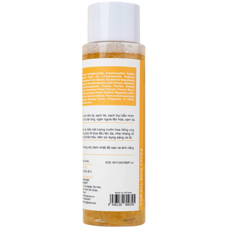Nước hoa hồng La Beauty dưỡng ẩm, làm mềm da (150ml)
