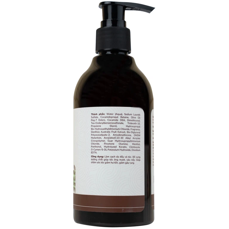 Dầu gội bồ kết cô đặc La Beauty giảm gãy rụng, dưỡng tóc óng mượt (300ml)