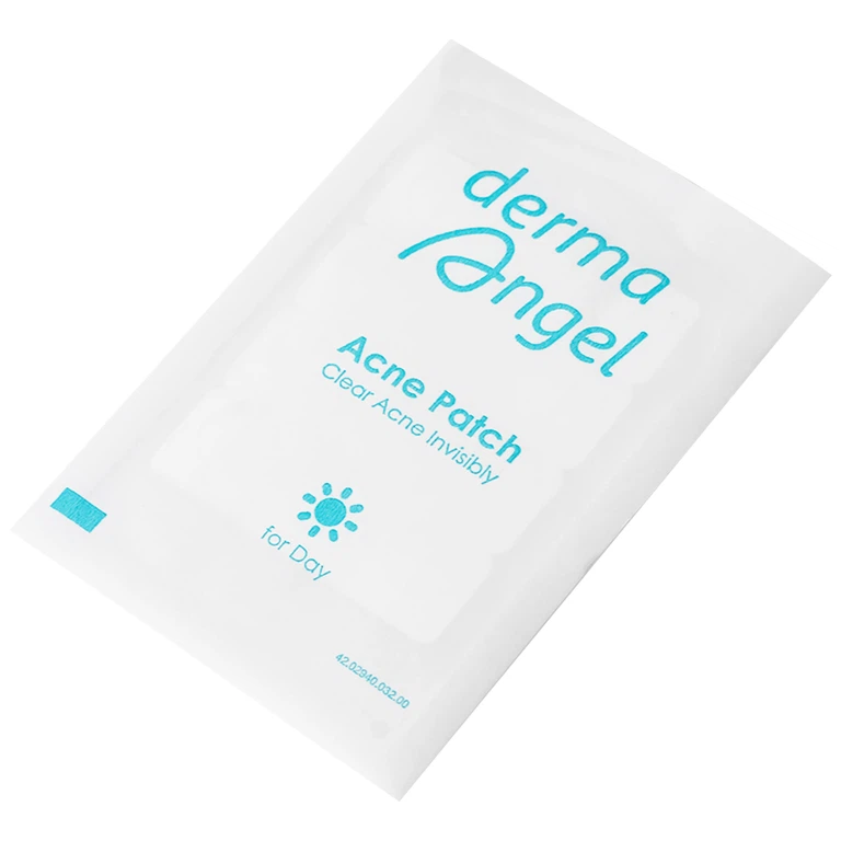 Miếng dán mụn ban ngày DermaAngel hút mụn nhanh chóng và làm lành vết thương sau mụn (12 miếng x 15g)