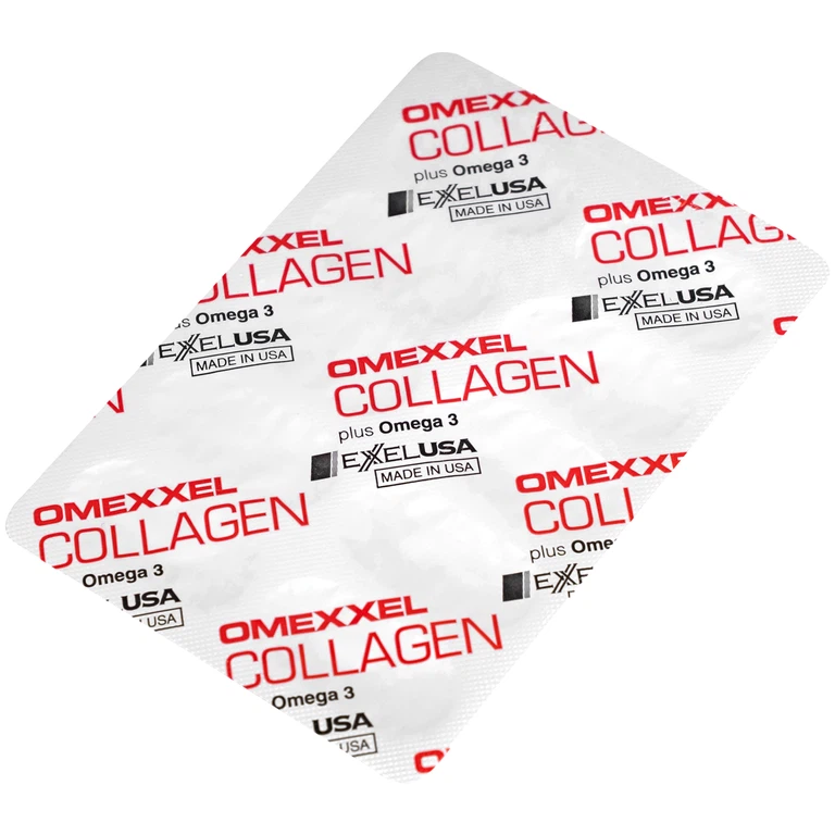 Thực phẩm bảo vệ sức khoẻ Omexxel Collagen giúp làm chậm quá trình lão hóa da (3 vỉ x 10 viên)