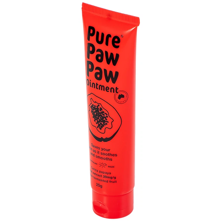 Kem Pure Paw Paw Ointment hỗ trợ dưỡng ẩm, giảm nứt nẻ, trị bỏng, côn trùng cắn (25g)