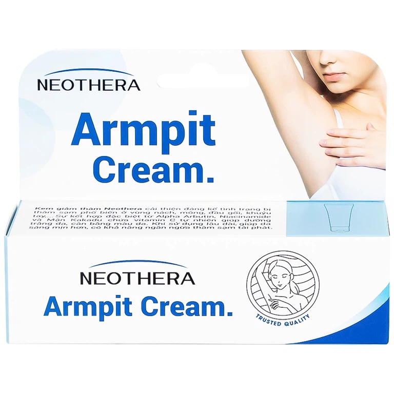 Kem giảm thâm vùng nách, mông, bikini Neothera Armpit Cream La Beaute 35ml dưỡng trắng da