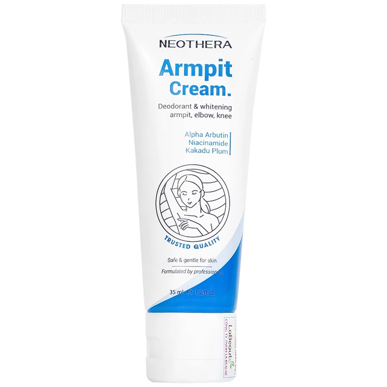 Kem giảm thâm vùng nách, mông, bikini Neothera Armpit Cream La Beaute 35ml dưỡng trắng da