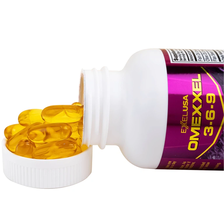 Viên uống Omexxel 3-6-9 Excelife tốt cho trí não, giúp bổ mắt (100 viên)