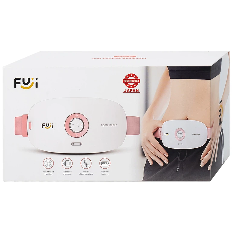Máy mát xa bụng Fuji PG-2507 hỗ trợ làm ấm đều toàn thân, mang lại cảm giác dễ chịu cho cơ thể
