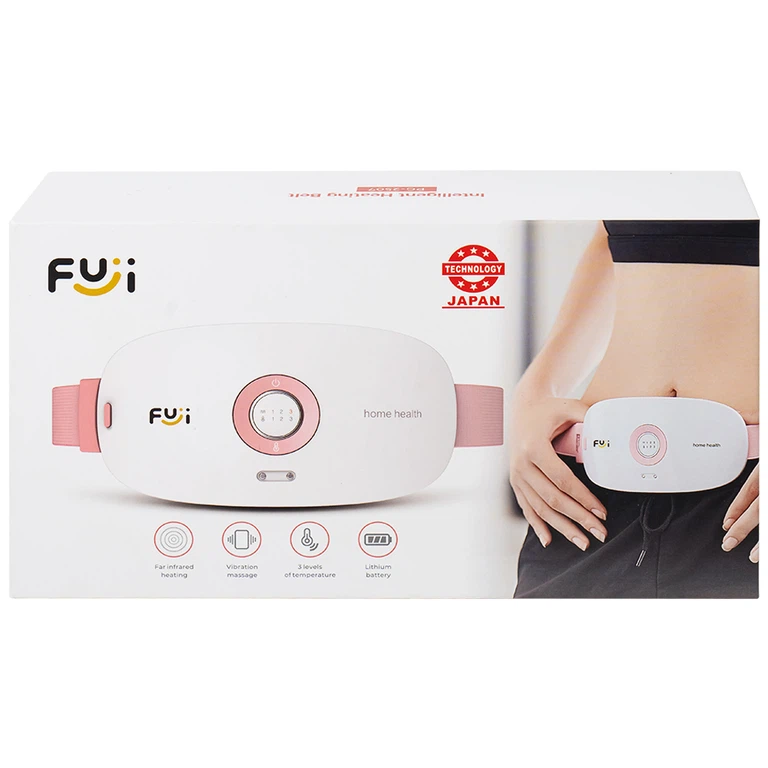 Máy mát xa bụng Fuji PG-2507 hỗ trợ làm ấm đều toàn thân, mang lại cảm giác dễ chịu cho cơ thể
