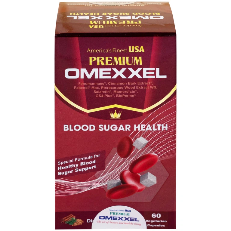 Viên uống Premium Omexxel Blood Sugar Health hỗ trợ ổn định đường huyết (60 viên)